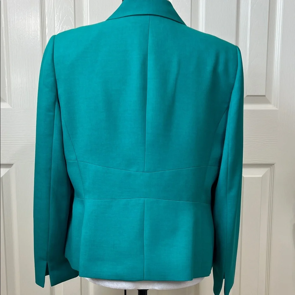Kasper Green Blazer Suit Jacket Sz 16 - Picture 2 of 8